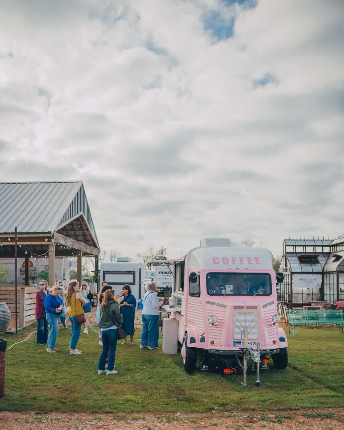 The Pink Pony Club serving guests at an Oklahoma event